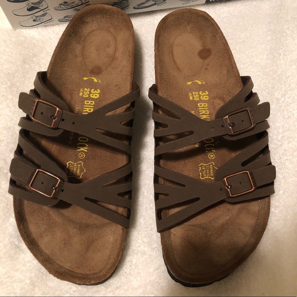 Brand new Birkenstocks in box.